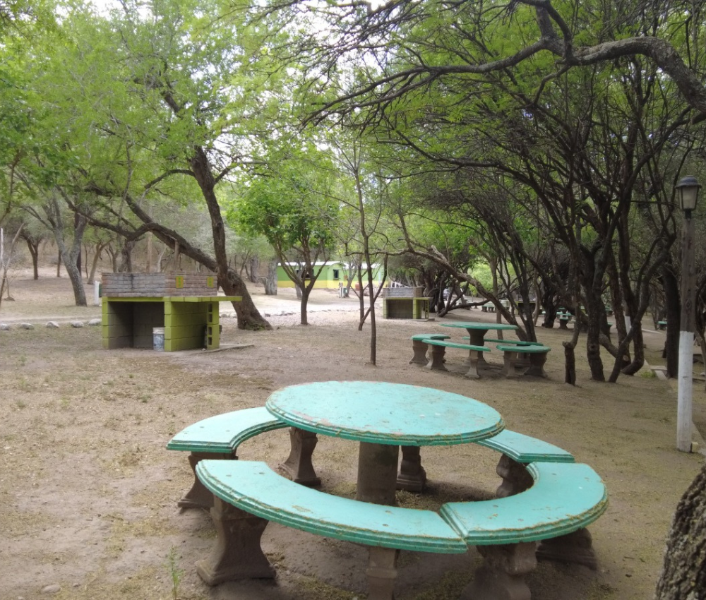 Vista del camping Pisco Huasi